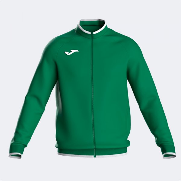 Bluza trening Bluza fermoar Combi Premium Green White Joma