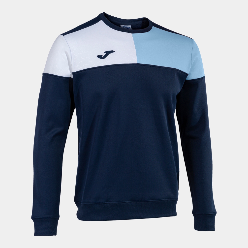 Bluza trening Crew V Navy Sky Blue White Joma