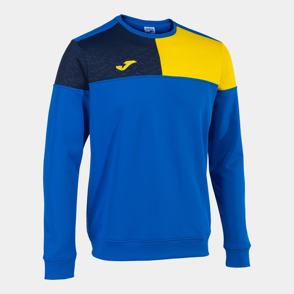 Bluza trening Crew V Royal Yellow Navy Joma