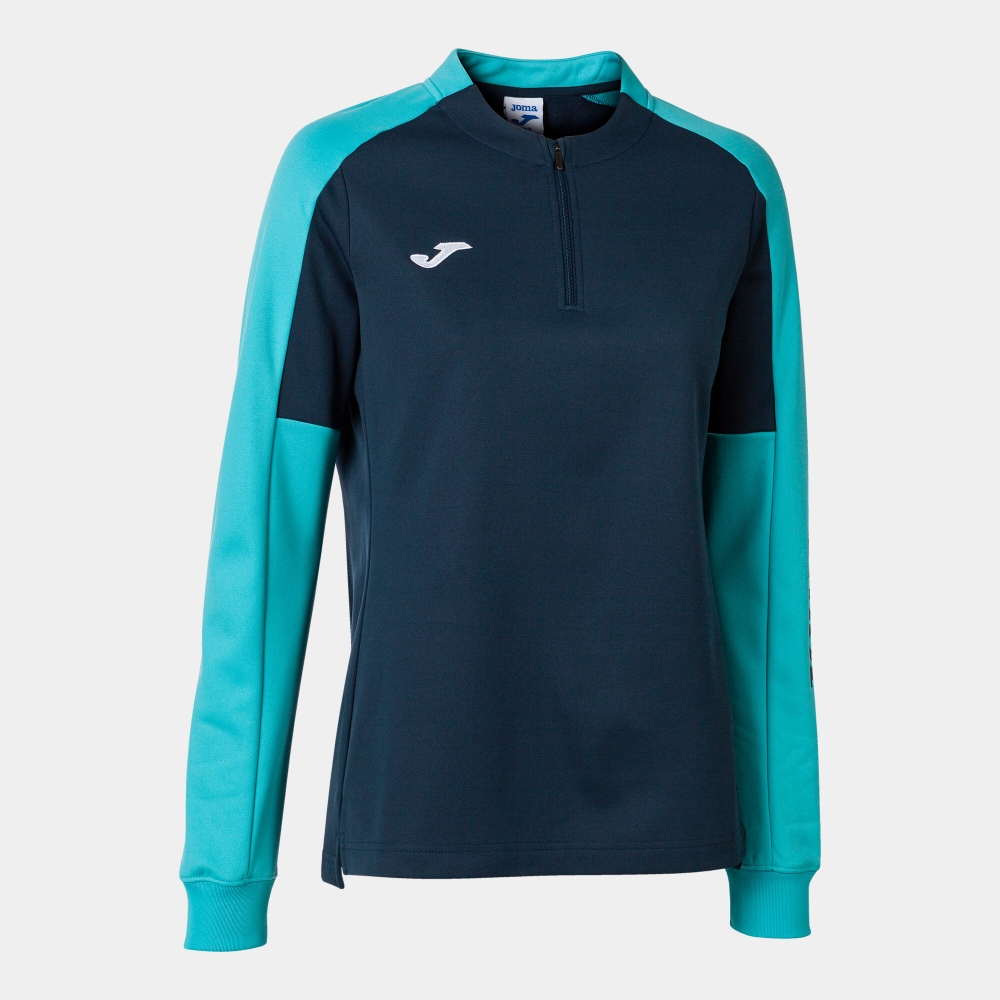 Bluza trening Eco Championship Navy Fluor Turquoise Joma