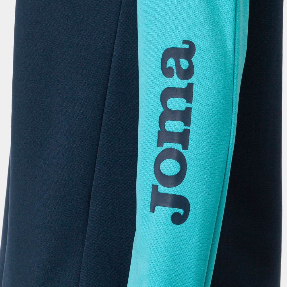 Bluza trening Eco Championship Navy Fluor Turquoise Joma