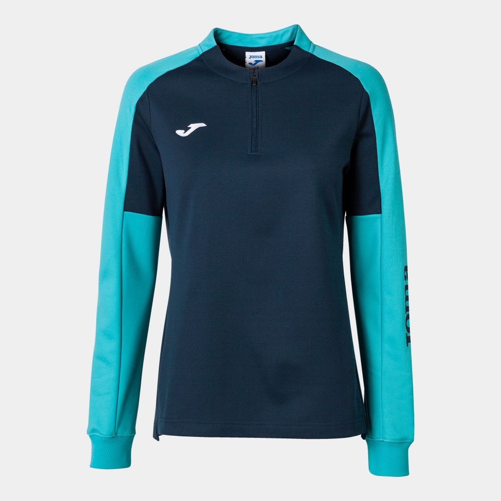 Bluza trening Eco Championship Navy Fluor Turquoise Joma