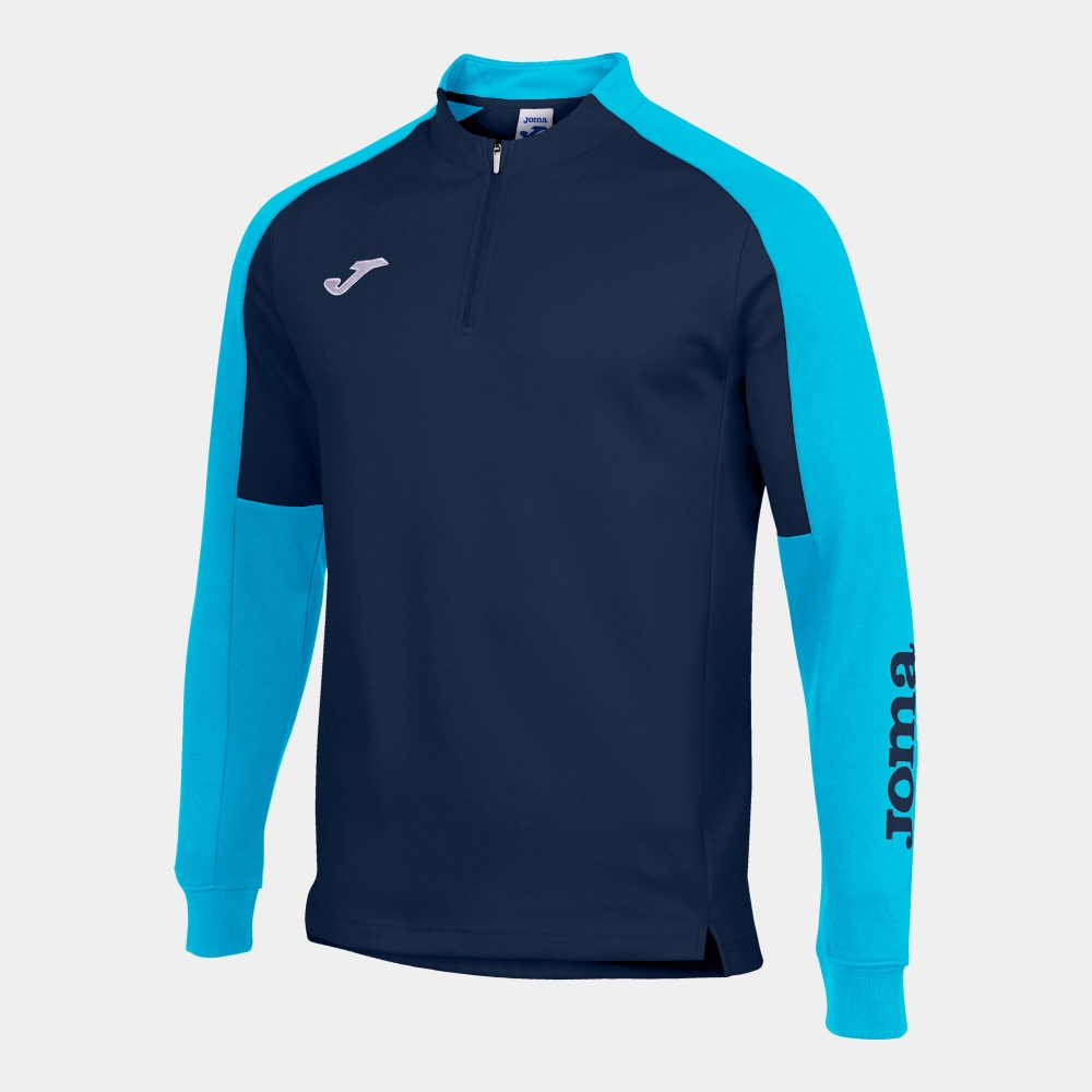 Bluza trening Eco Championship Navy Fluor Turquoise Joma