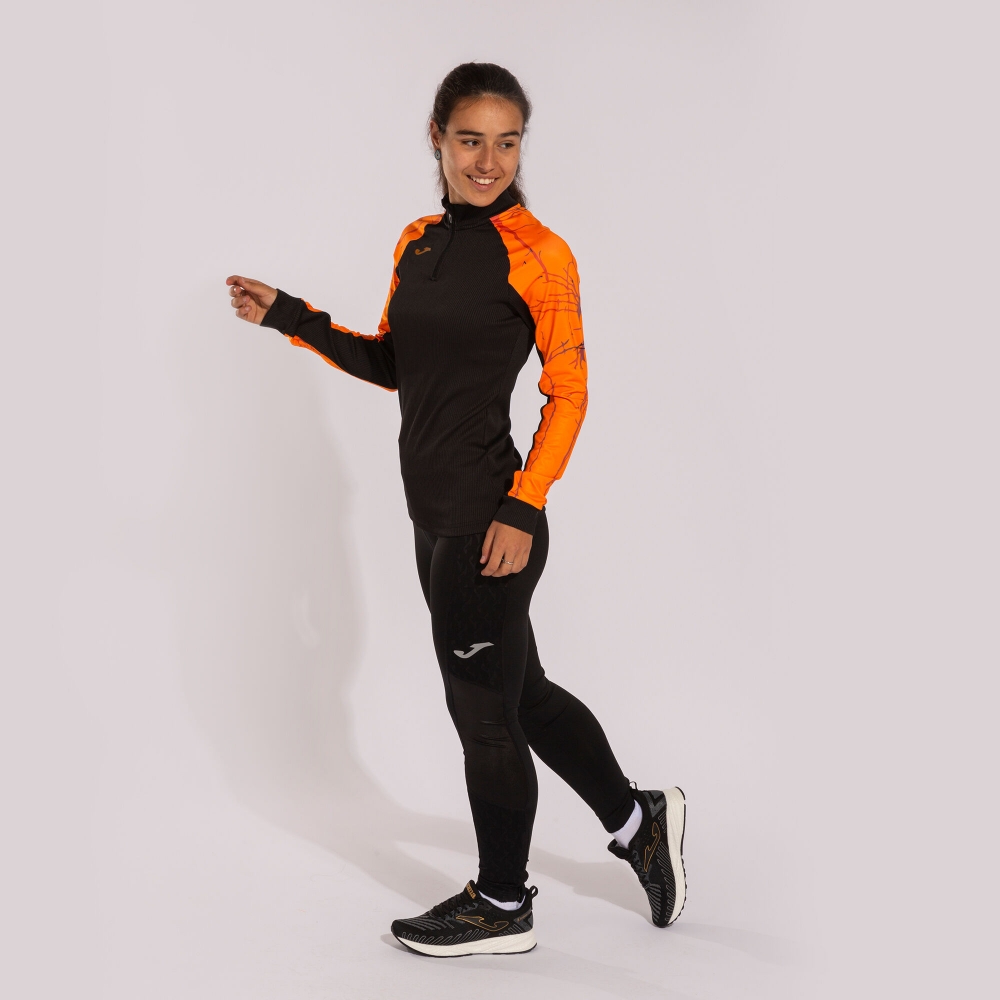 Bluza trening Elite Ix Black Orange Joma