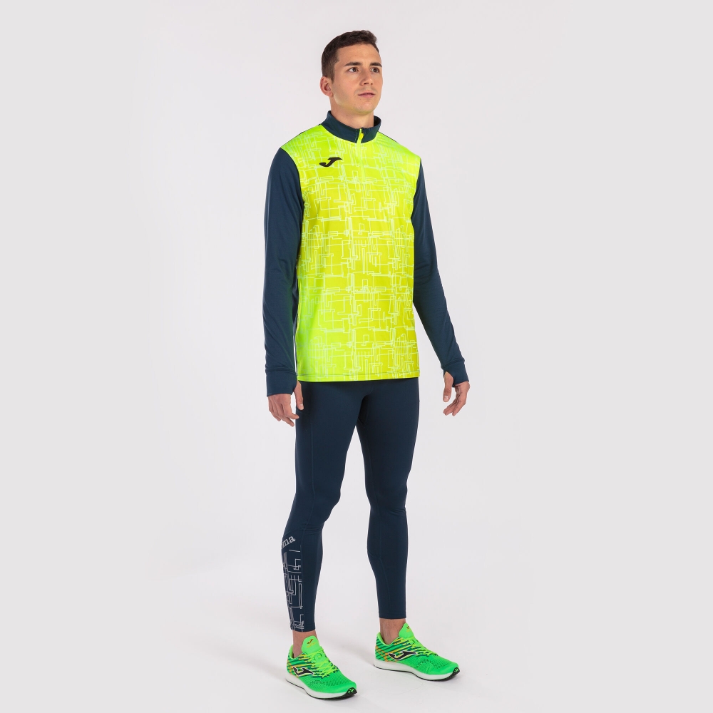 Bluza trening Elite Viii Navy Fluor Yellow Joma