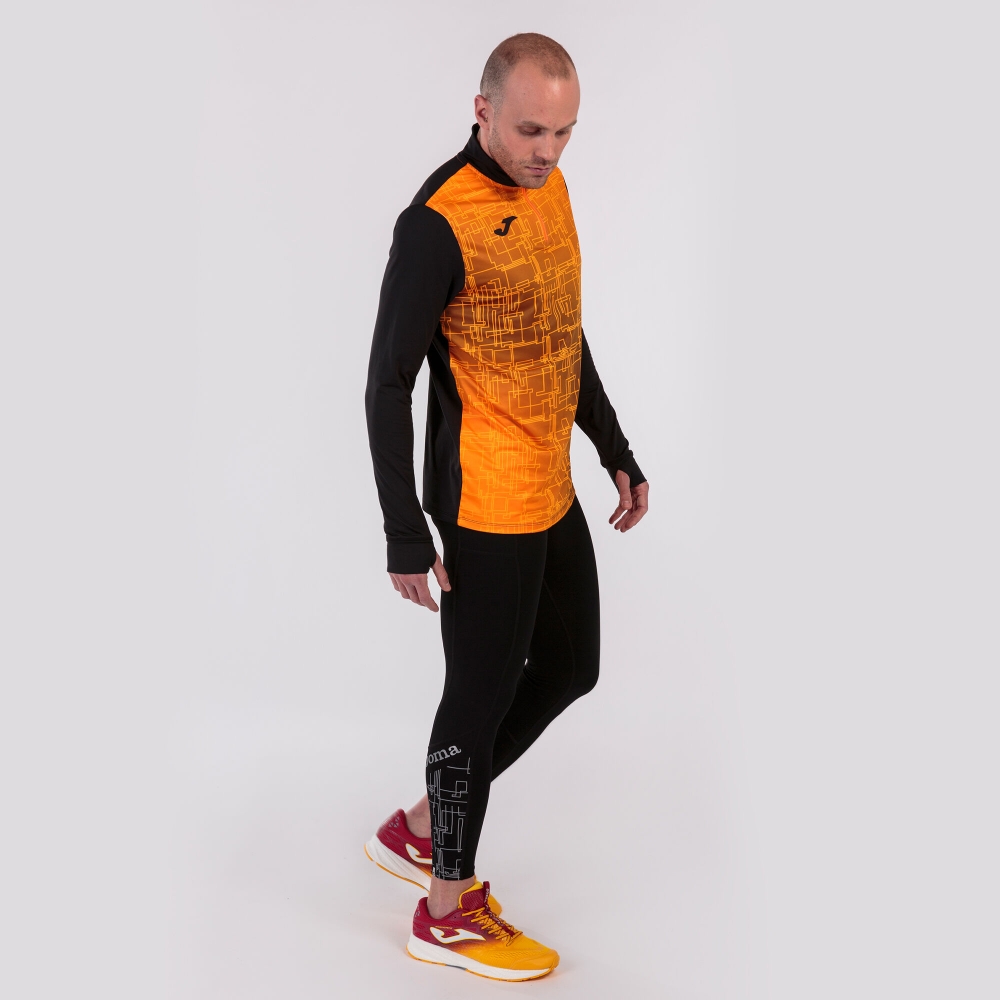 Bluza trening Elite Viii Black Orange Joma