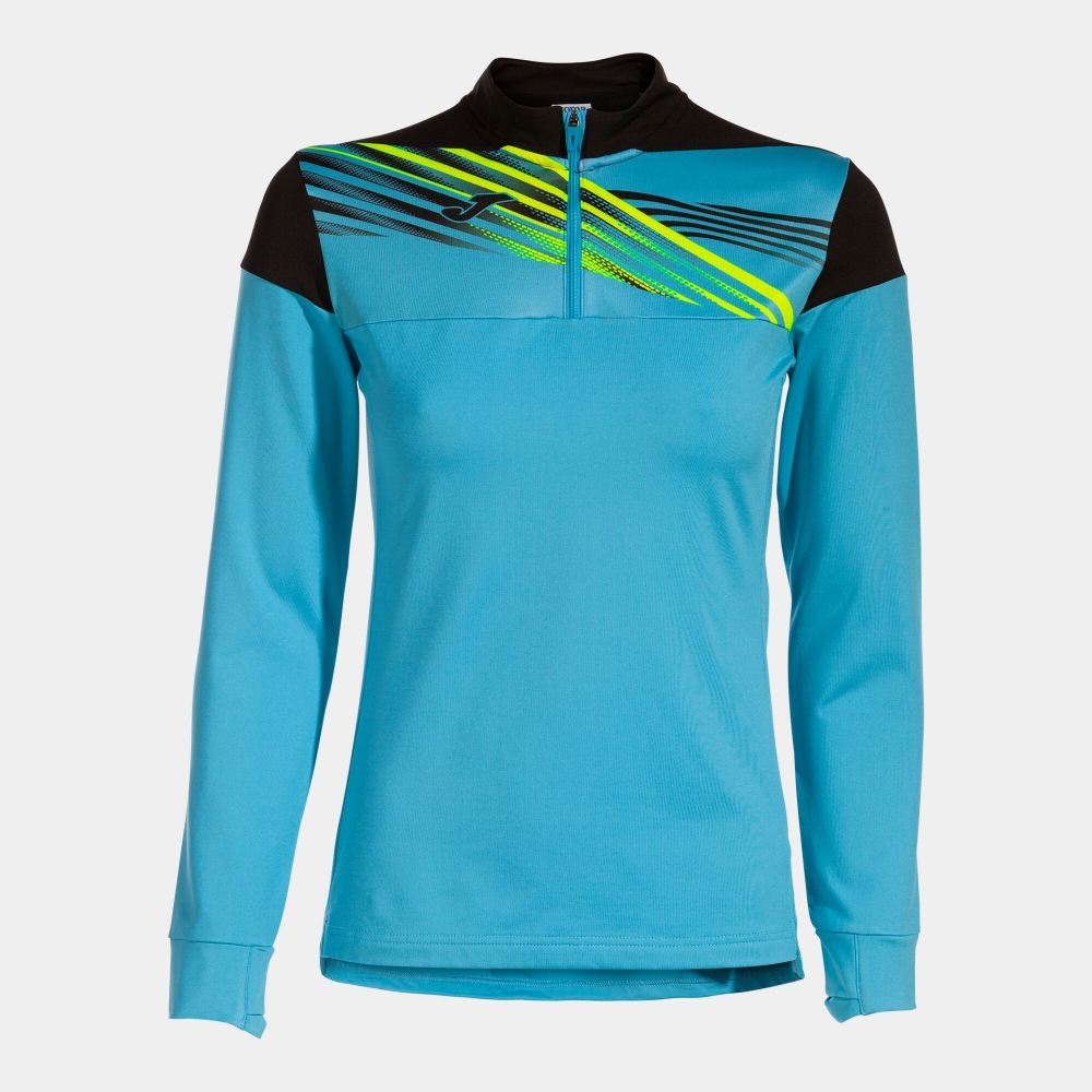 Bluza trening Elite X Fluor Turquoise Black Joma