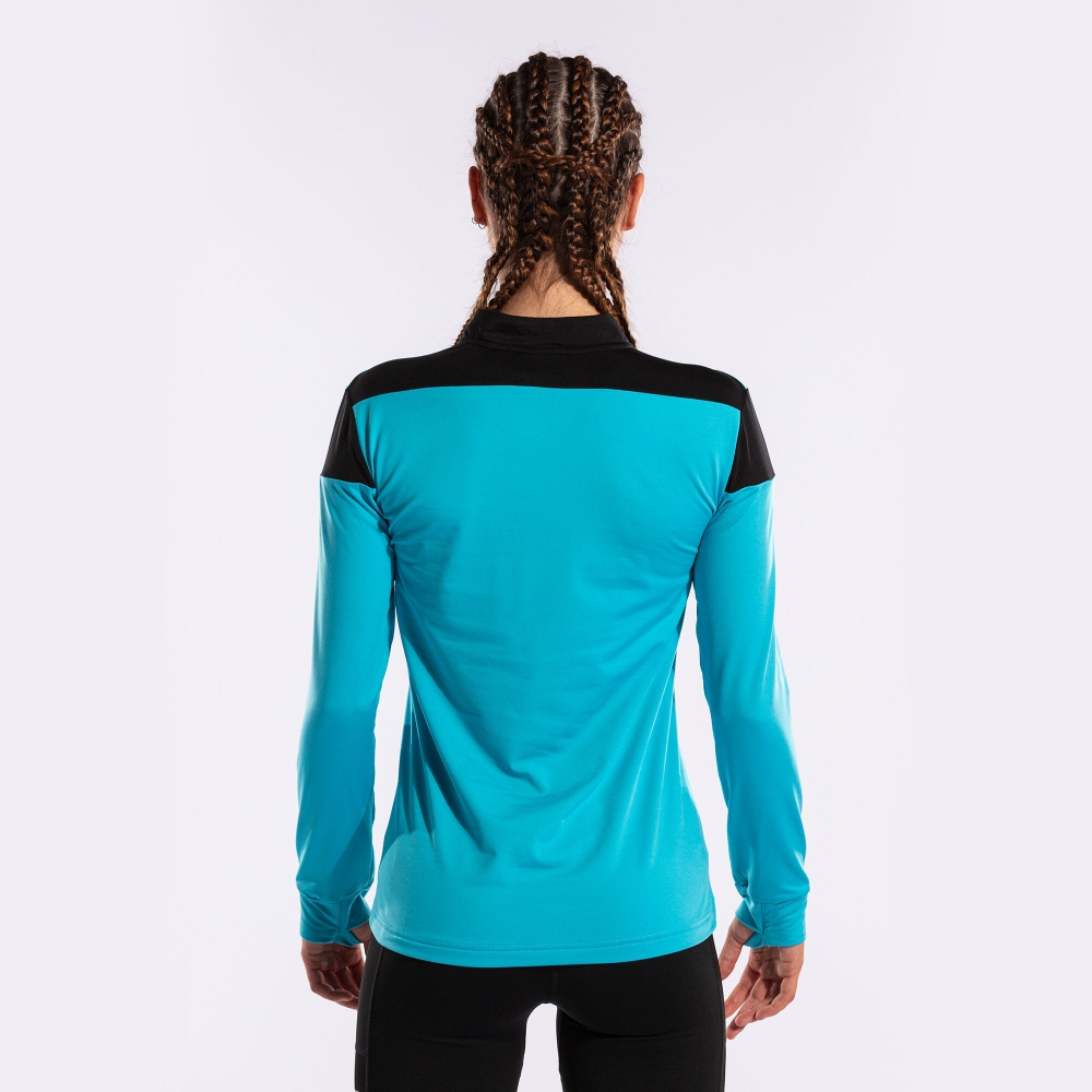 Bluza trening Elite X Fluor Turquoise Black Joma