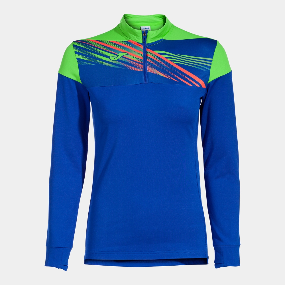 Bluza trening Elite X Royal Fluor Green Joma