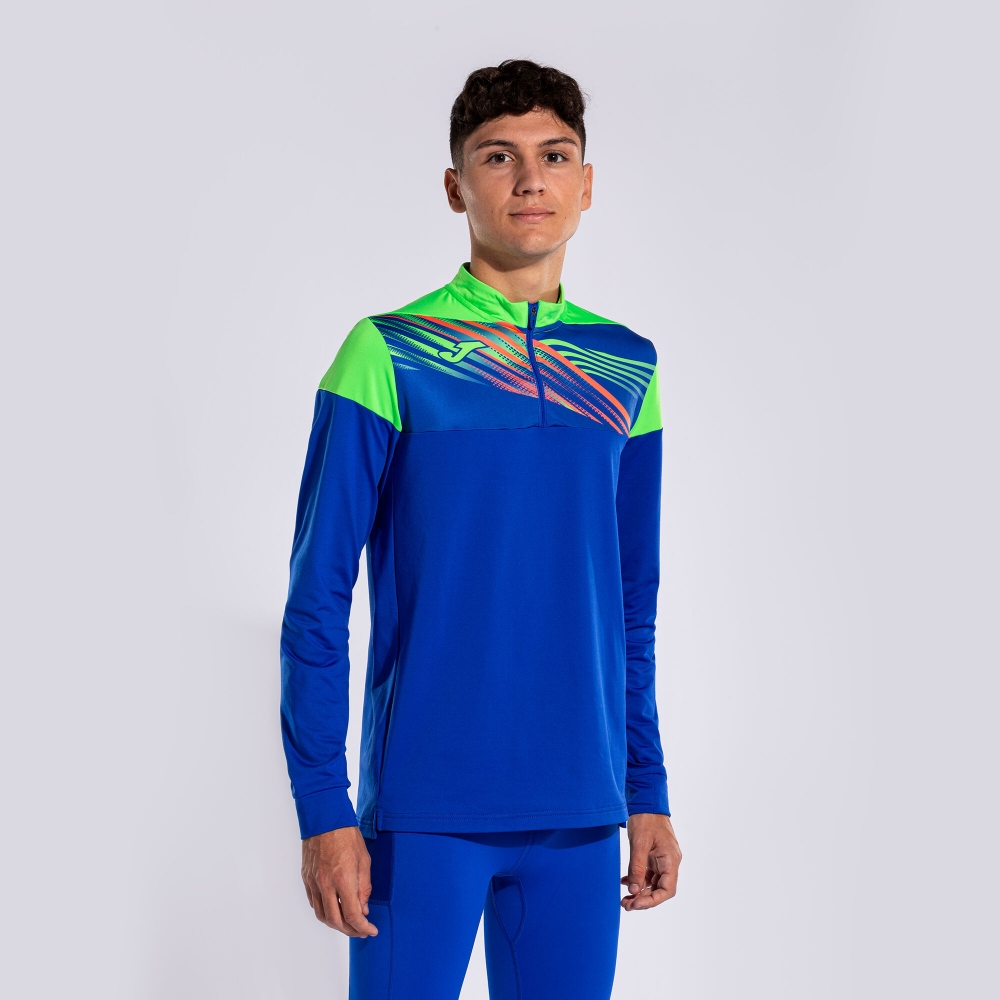 Bluza trening Elite X Royal Fluor Green Joma