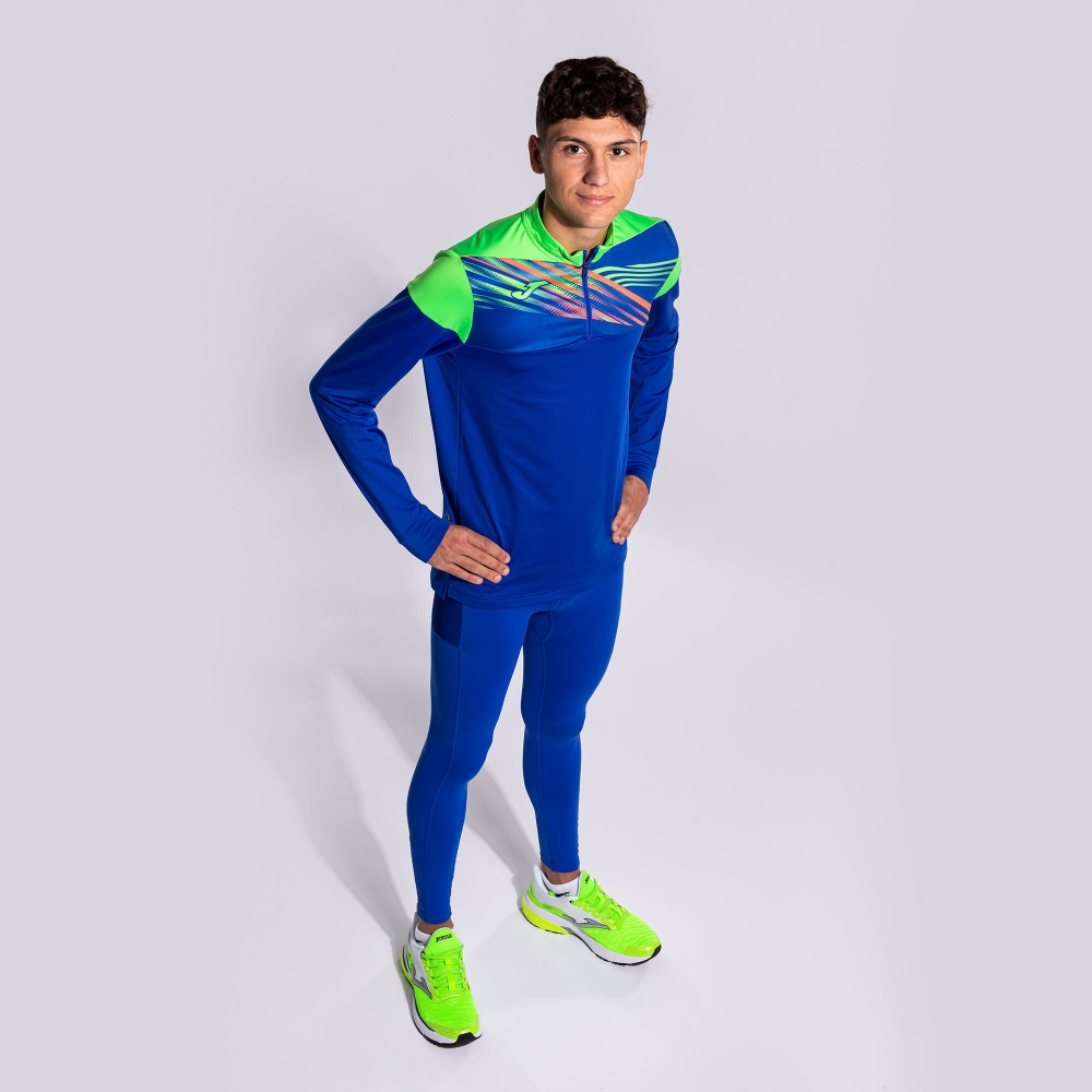 Bluza trening Elite X Royal Fluor Green Joma