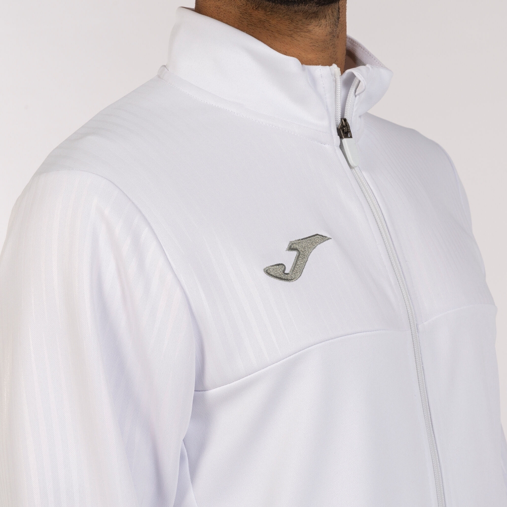 Bluza trening Bluza fermoar Montreal White Joma