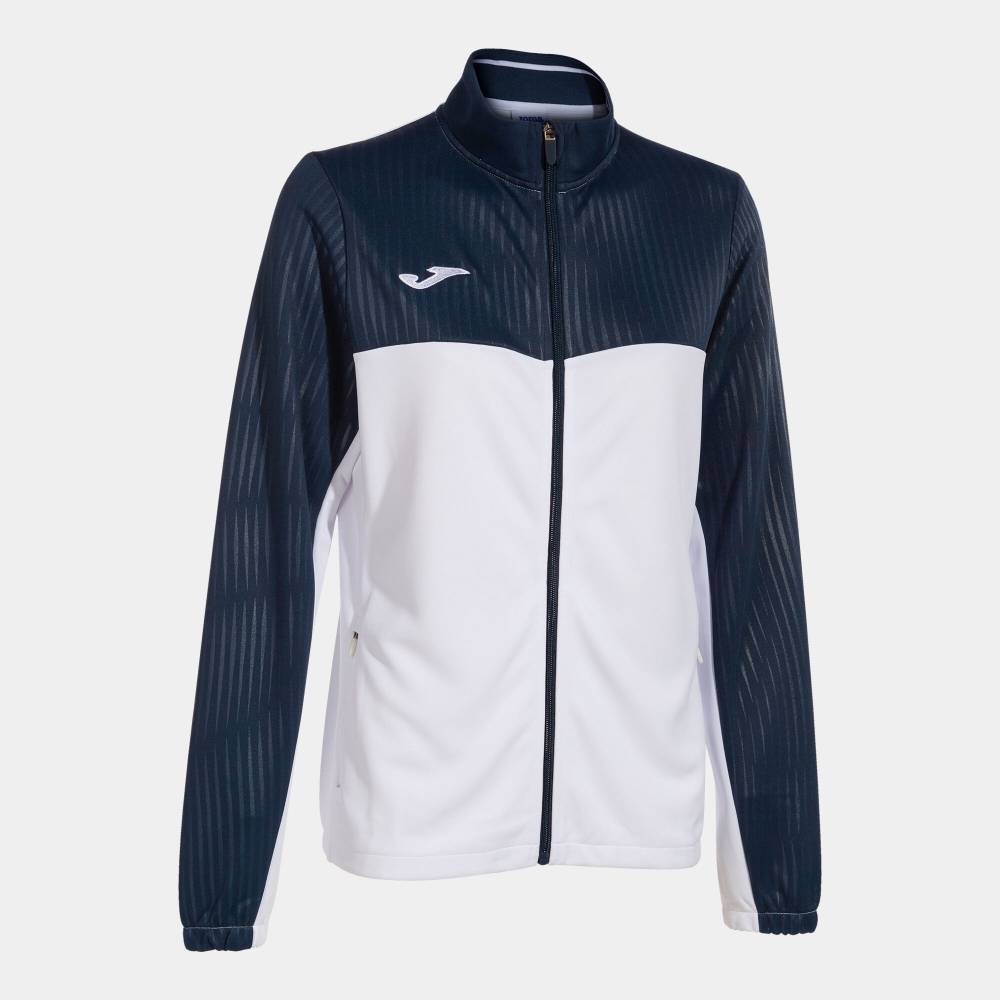 Bluza trening Bluza fermoar Montreal White Navy Joma