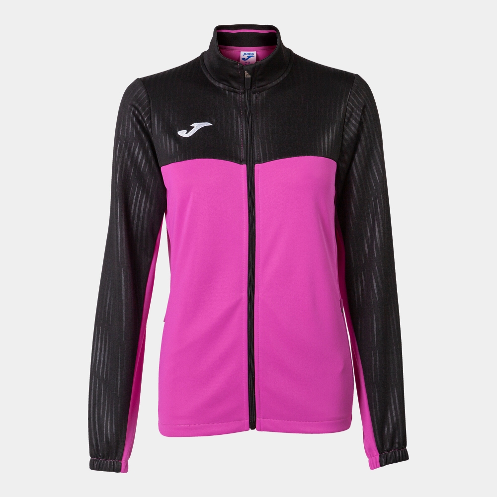 Bluza trening Bluza fermoar Montreal Fluor Pink Black Joma