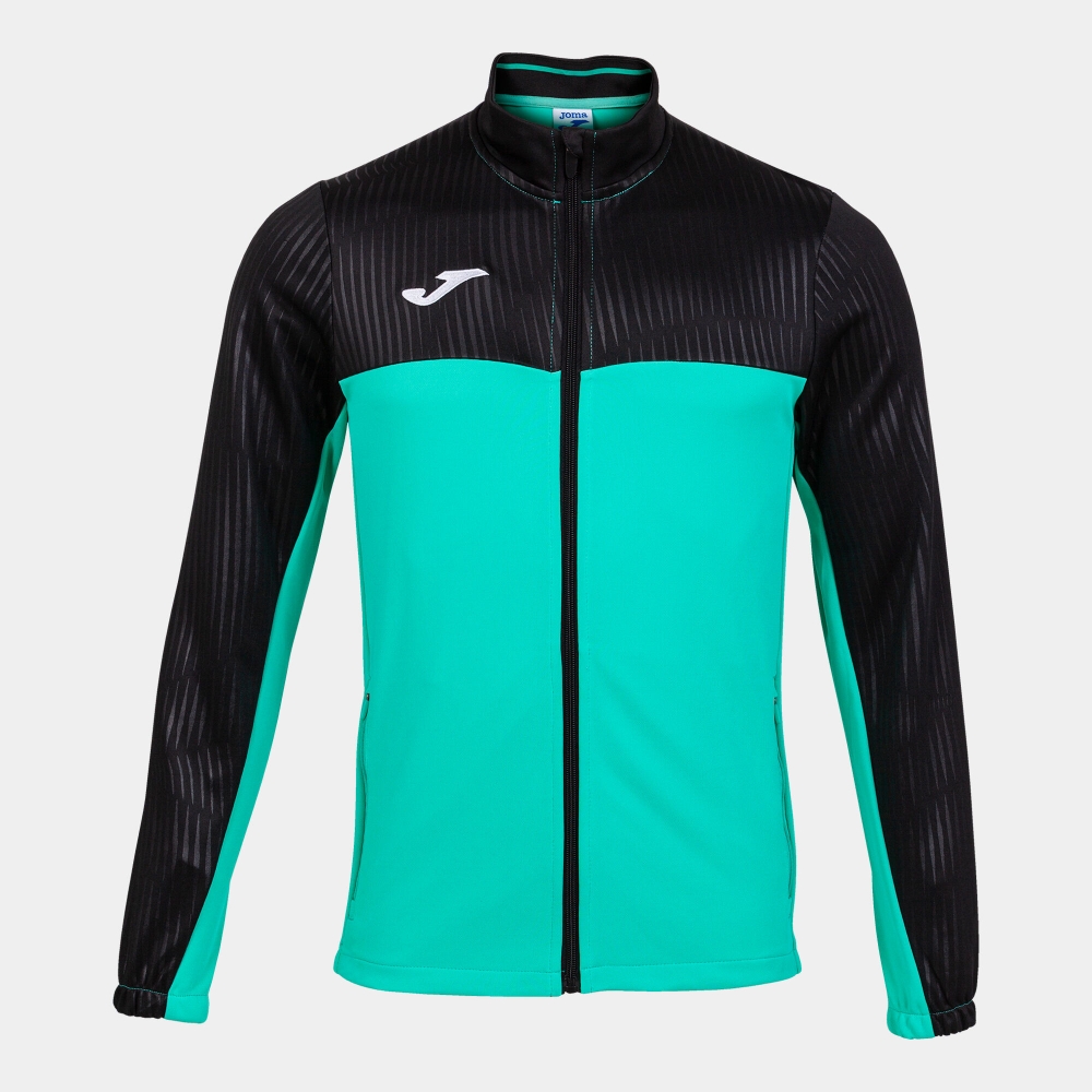 Bluza trening Bluza fermoar Montreal Green Black Joma