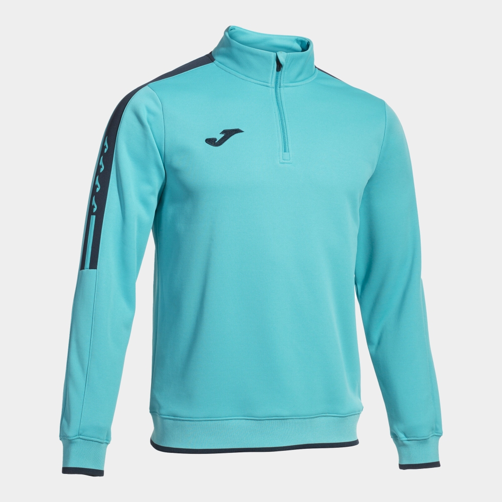 Bluza trening Olimpiada Fluor Turquoise Black Joma