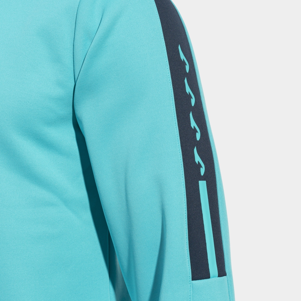 Bluza trening Olimpiada Fluor Turquoise Black Joma