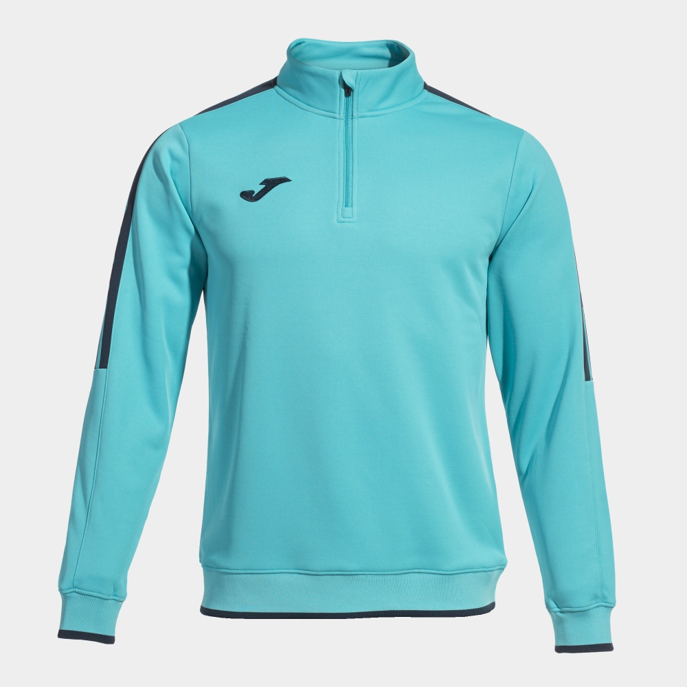 Bluza trening Olimpiada Fluor Turquoise Black Joma