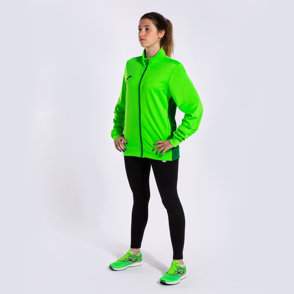 Bluza trening Bluza fermoar Winner Ii Fluor Green Joma