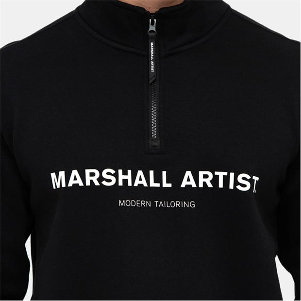 Bluza trening Marshall Artist Artist Stampa quarter Zip