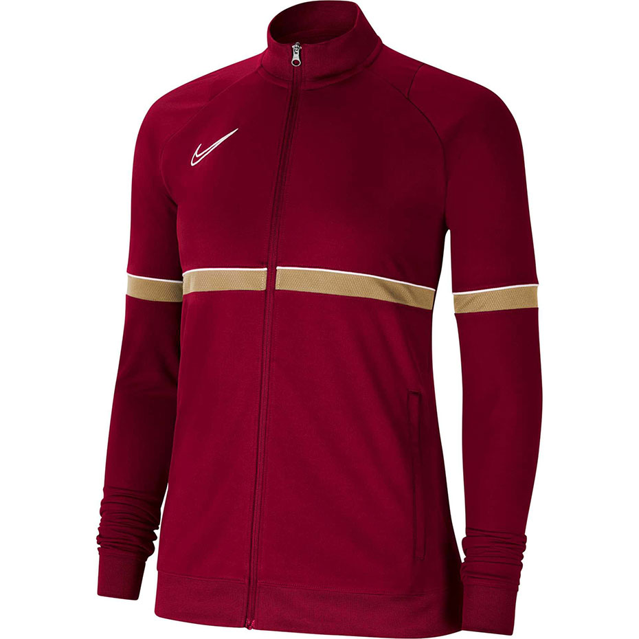 Bluza trening Nike Dri-FIT Academy 21 's burgundy CV2677 677 dama