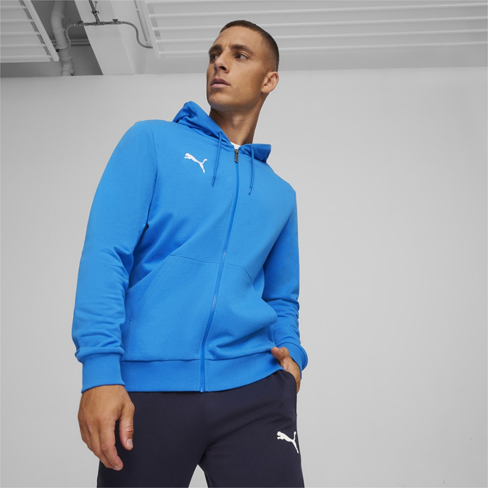 Bluza trening Puma Team Goal Casuals Hooded men's blue 658595 02