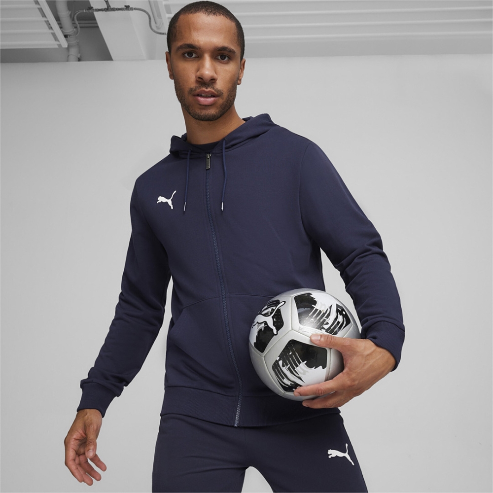 Bluza trening Puma Team Goal Casuals Hooded men's navy blue 658595 06