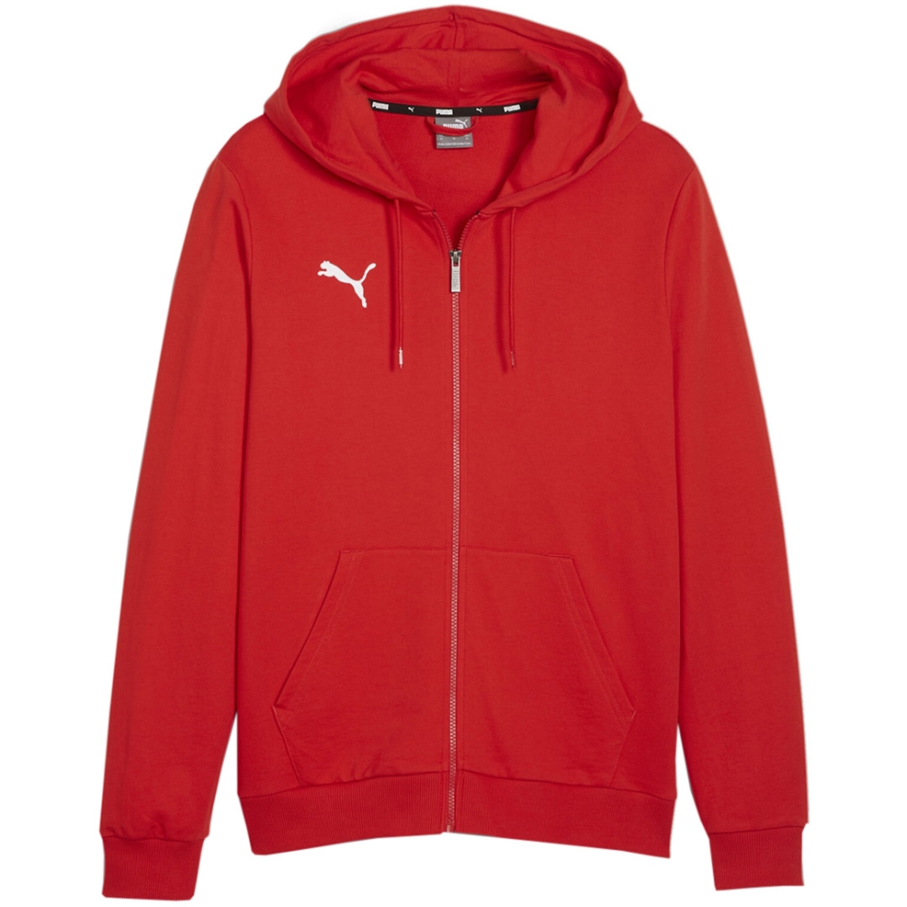 Bluza trening Men's Puma Team Goal Casuals Hooded red 658595 01