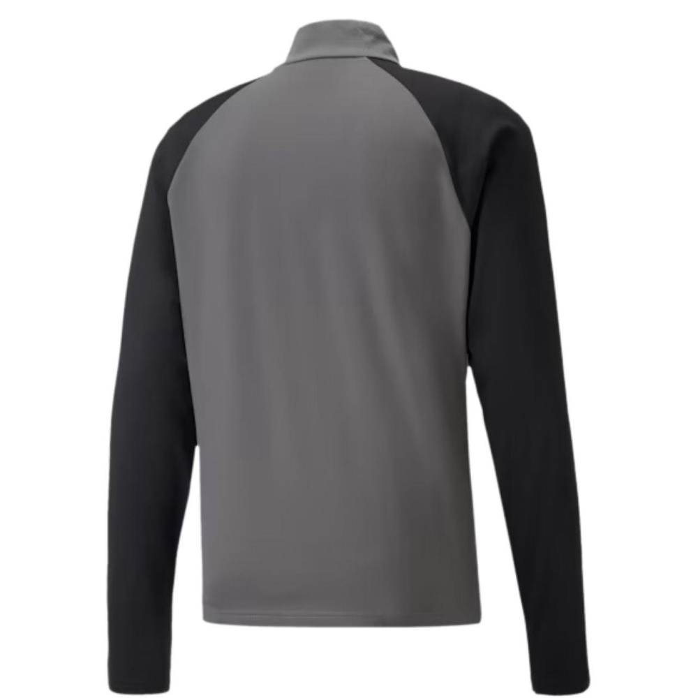 Bluza trening Men's Puma teamLIGA 1/4 Zip Top gray-black 657236 13