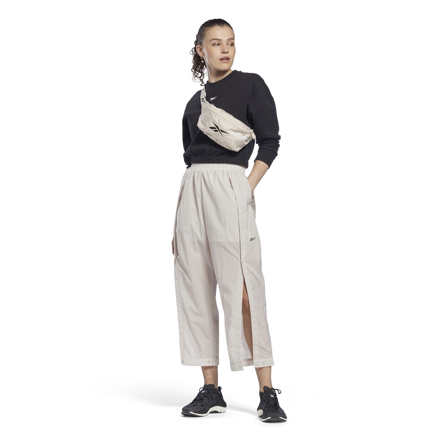 Bluza trening Reebok Cotton Midlayer dama