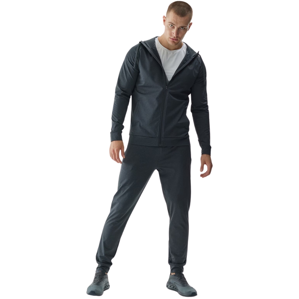 Bluza trening Men's
 4F M403 anthracite melange 4FWAW24TFTSWM403 22M