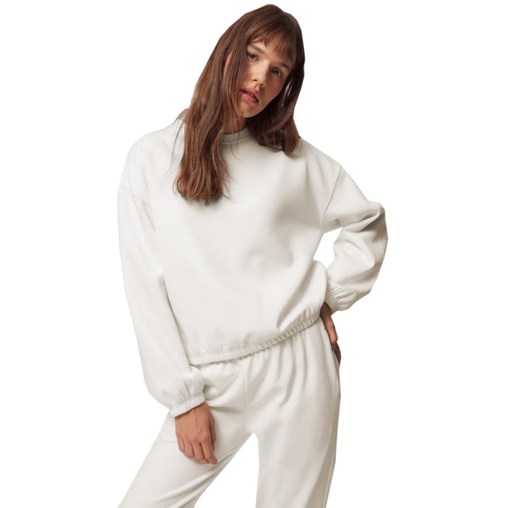 Bluza trening 's
 Outhorn F663 off-white OTHAW23TSWSF663 11S dama