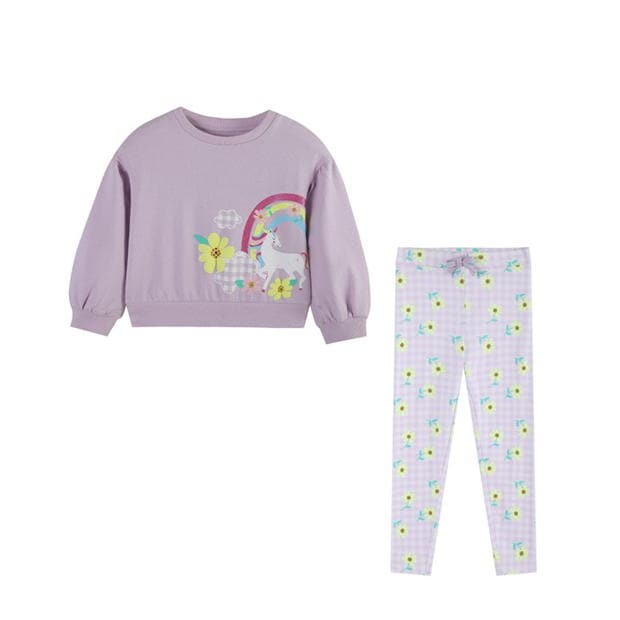 Bluza trening Be You Younger Unicorn Set fetita