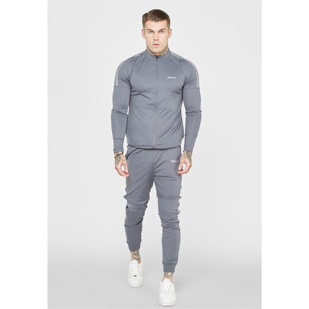 Jacheta SikSilk Zip Track barbat