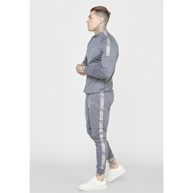 Jacheta SikSilk Zip Track barbat