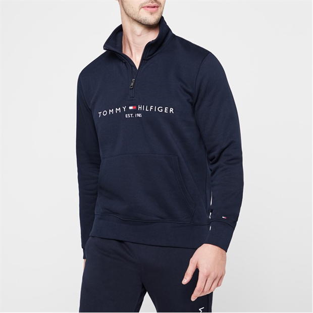 Bluza trening Tommy Hilfiger Logo Mockneck