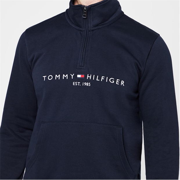 Bluza trening Tommy Hilfiger Logo Mockneck