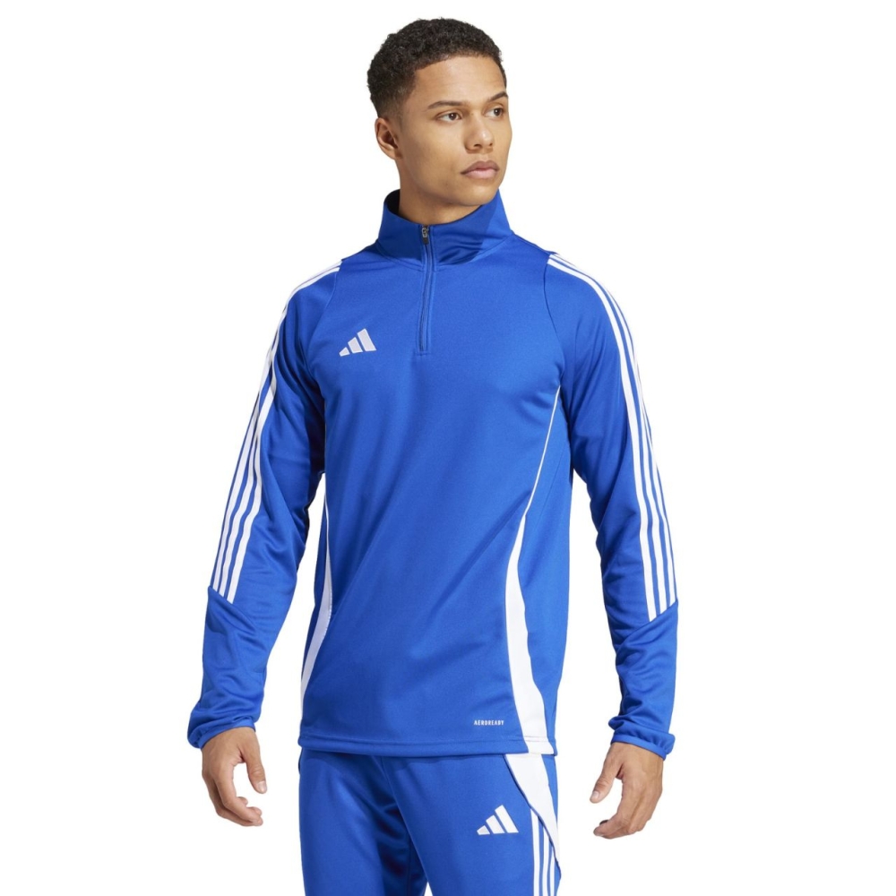 Bluza trening Men's adidas Tiro 24 Training Top blue and white IS1042