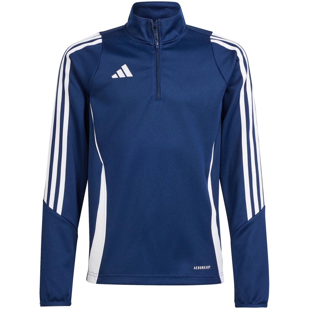 Bluza trening for adidas Tiro 24 Training Top navy blue IR9360 copil