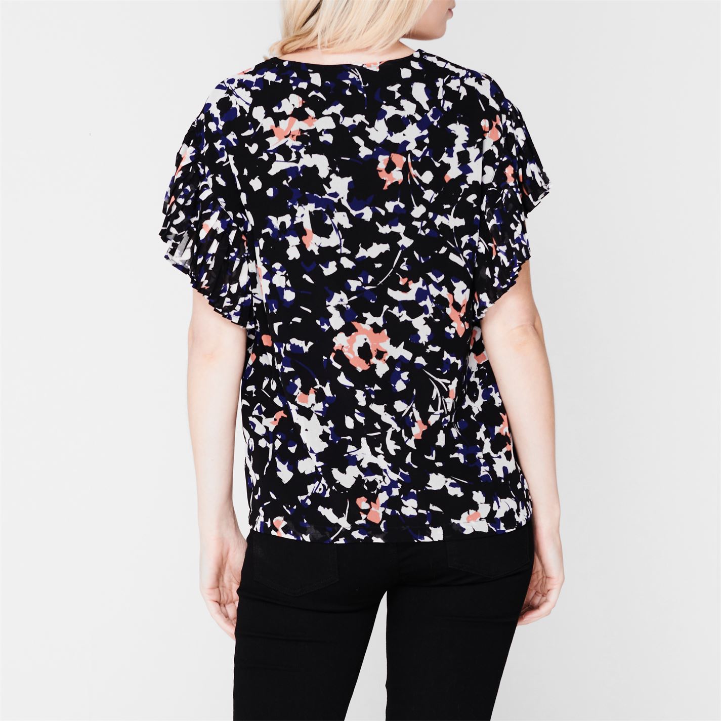 DKNY Print Blouse