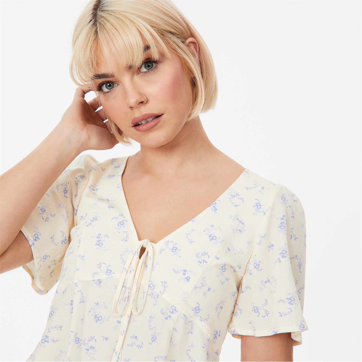 Jack Wills Keyhole Blouse