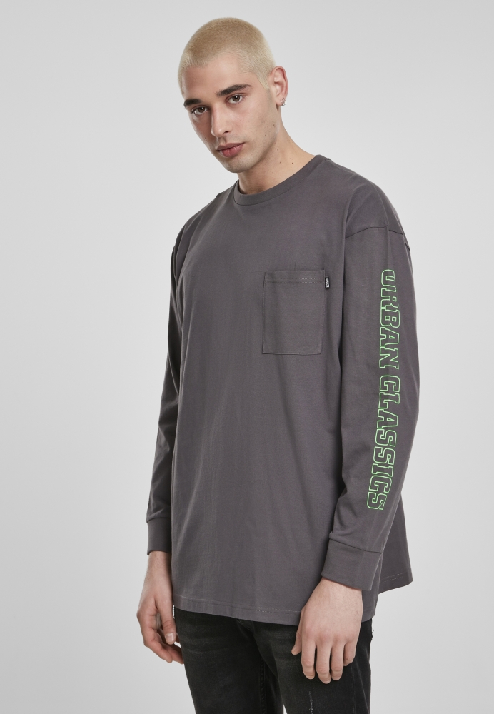 Neon Logo Boxy Pocket LS Urban Classics