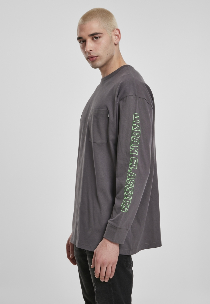 Neon Logo Boxy Pocket LS Urban Classics