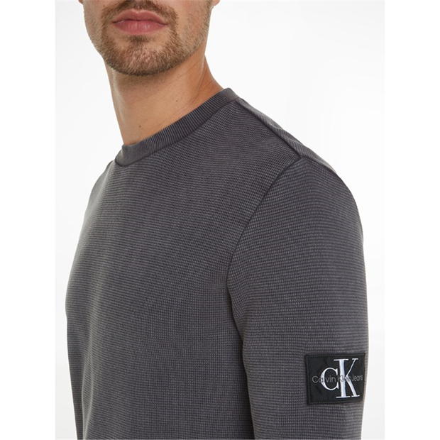 Blug Calvin Klein CKJ Bdg Waff Ls T Sn42 Calvin Klein Jeans