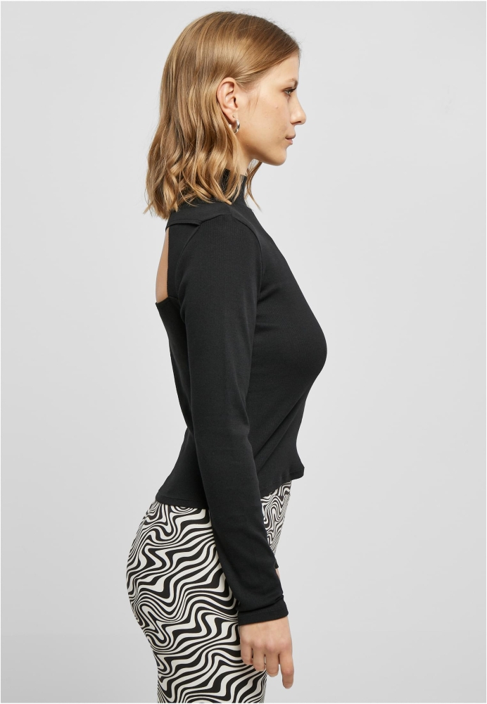 Rib Back Cut Out Longsleeve dama Urban Classics