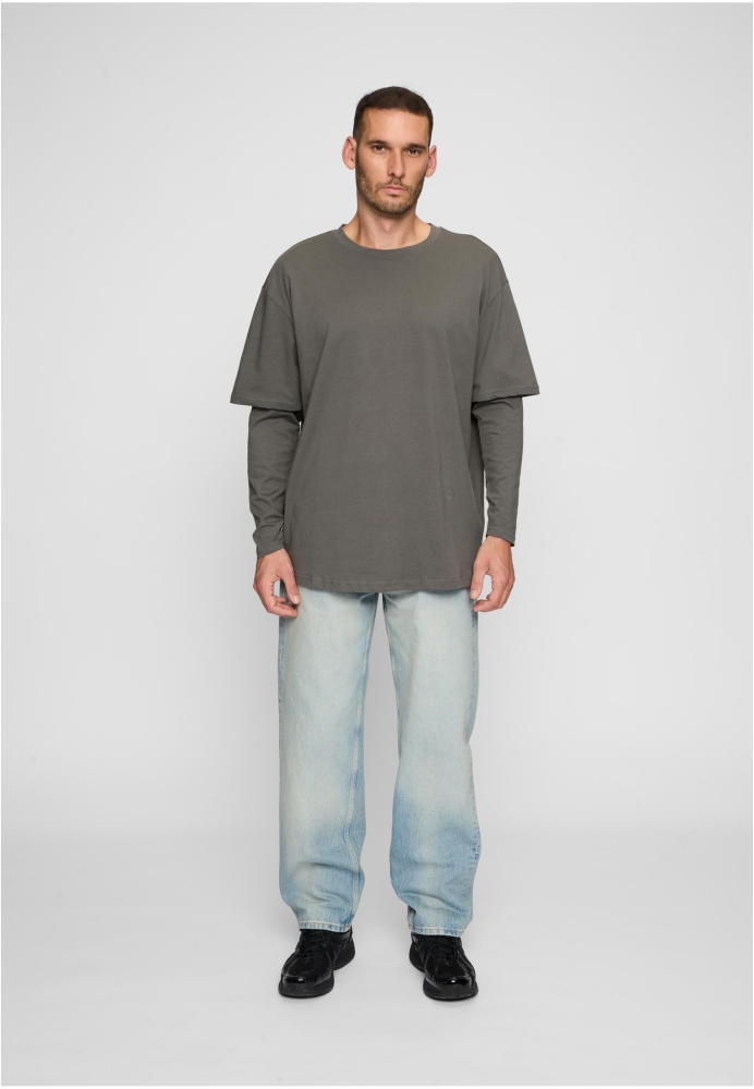 Tricou Oversized Shaped Double Layer LS Urban Classics