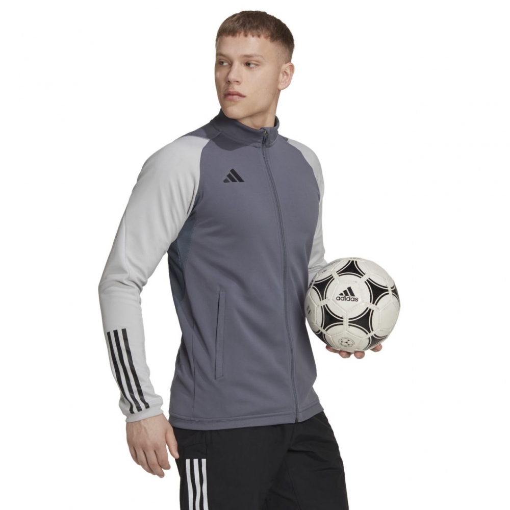 Bluza meska adidas Tiro 23 Competition Training szara HP1908