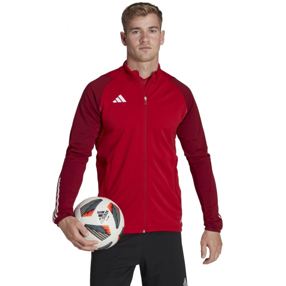 Bluza meska adidas Tiro 23 Competition Training czerwona HE5650