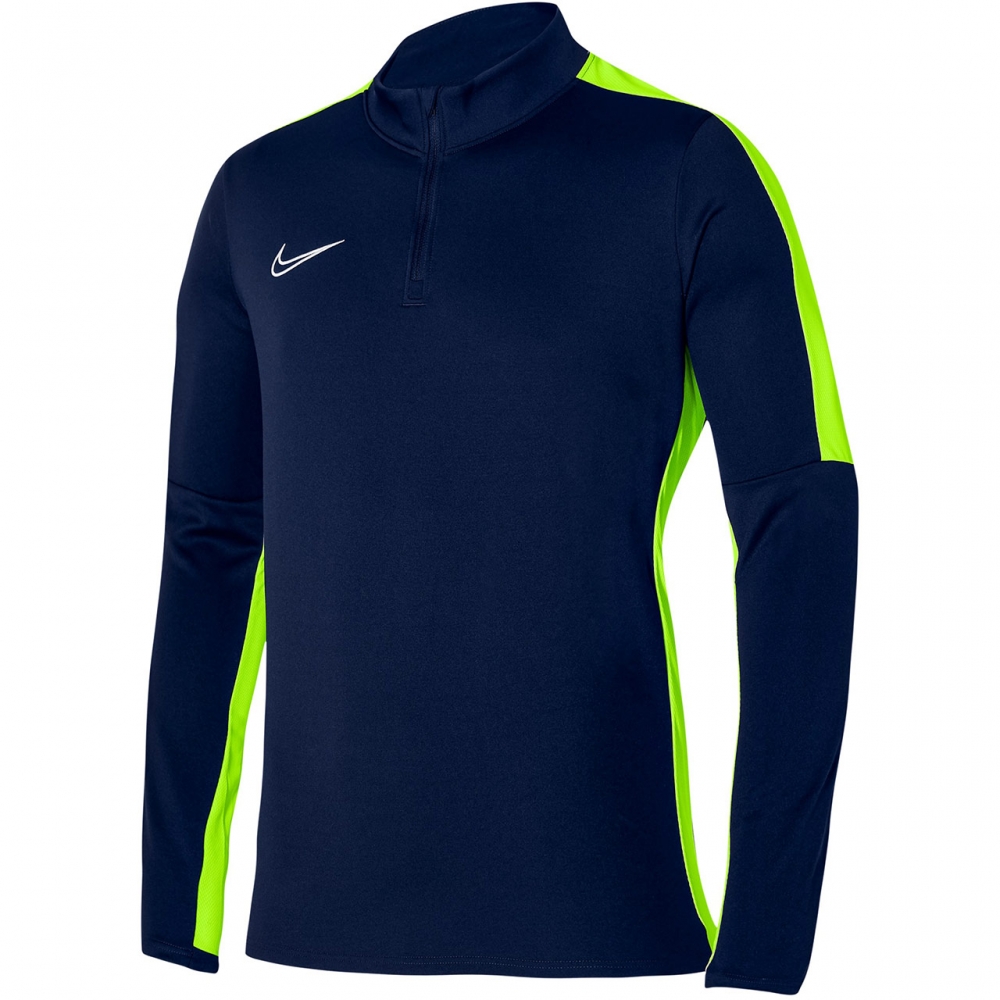 Bluza meska Nike DF Academy 23 SS Drill granatowo-zielona DR1352 452