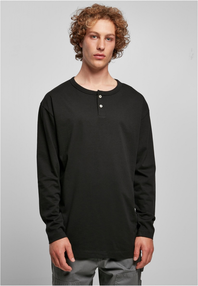 Organic Oversized Henley Longsleeve Urban Classics